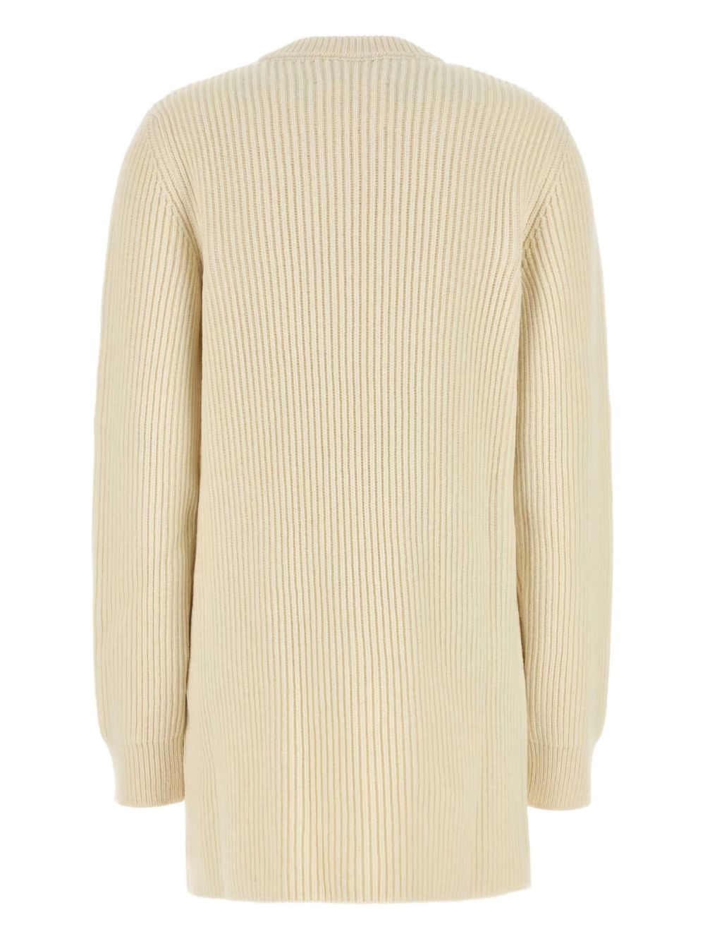 ribbed wool sweater dress - 2