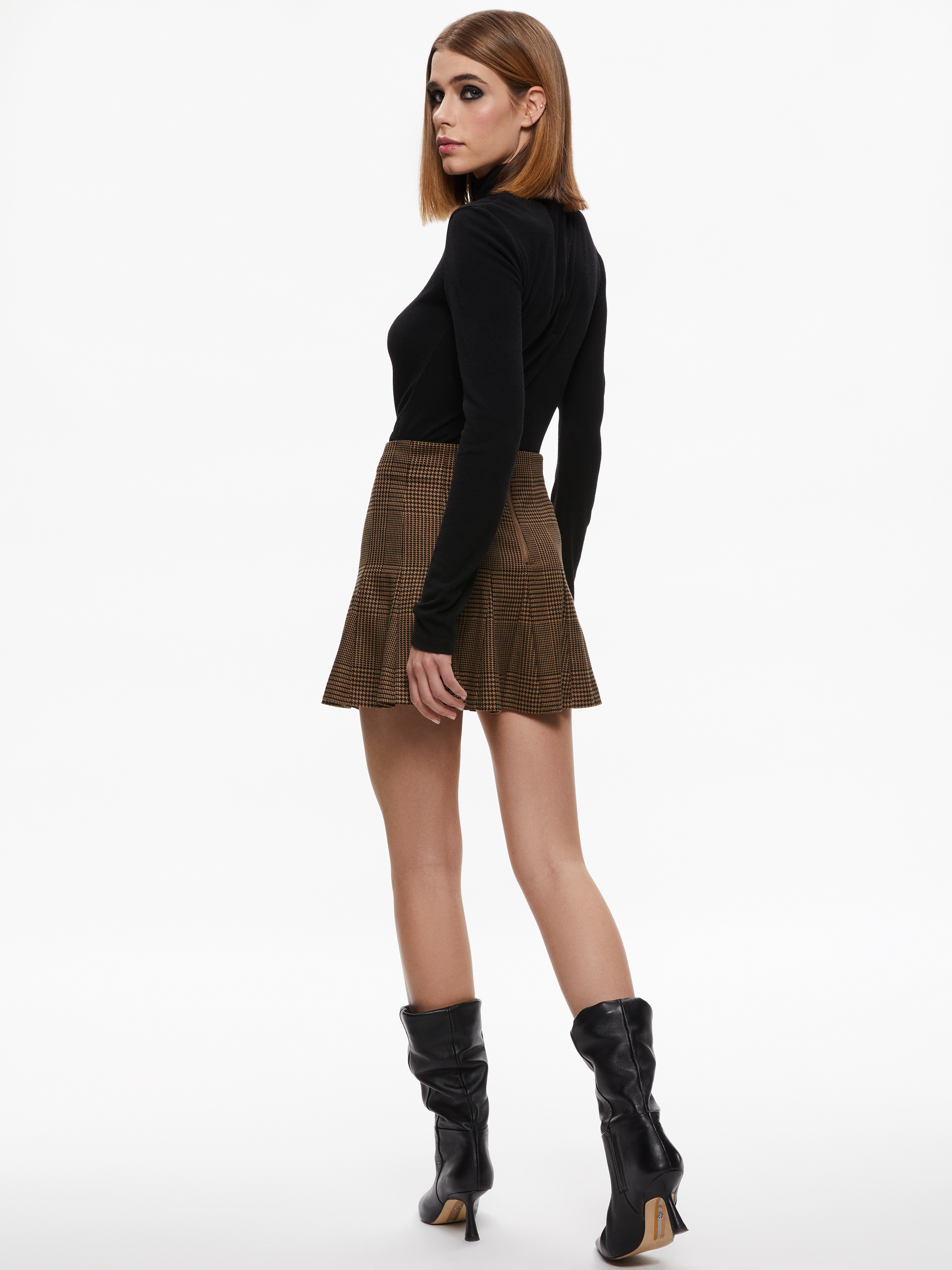 ZONA HIGH WAISTED MINI SKIRT - 3