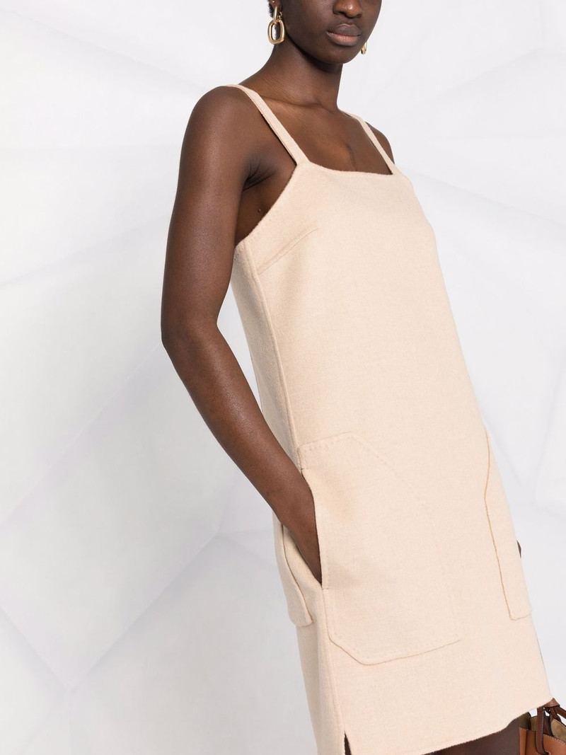 sleeveless square neck dress 5