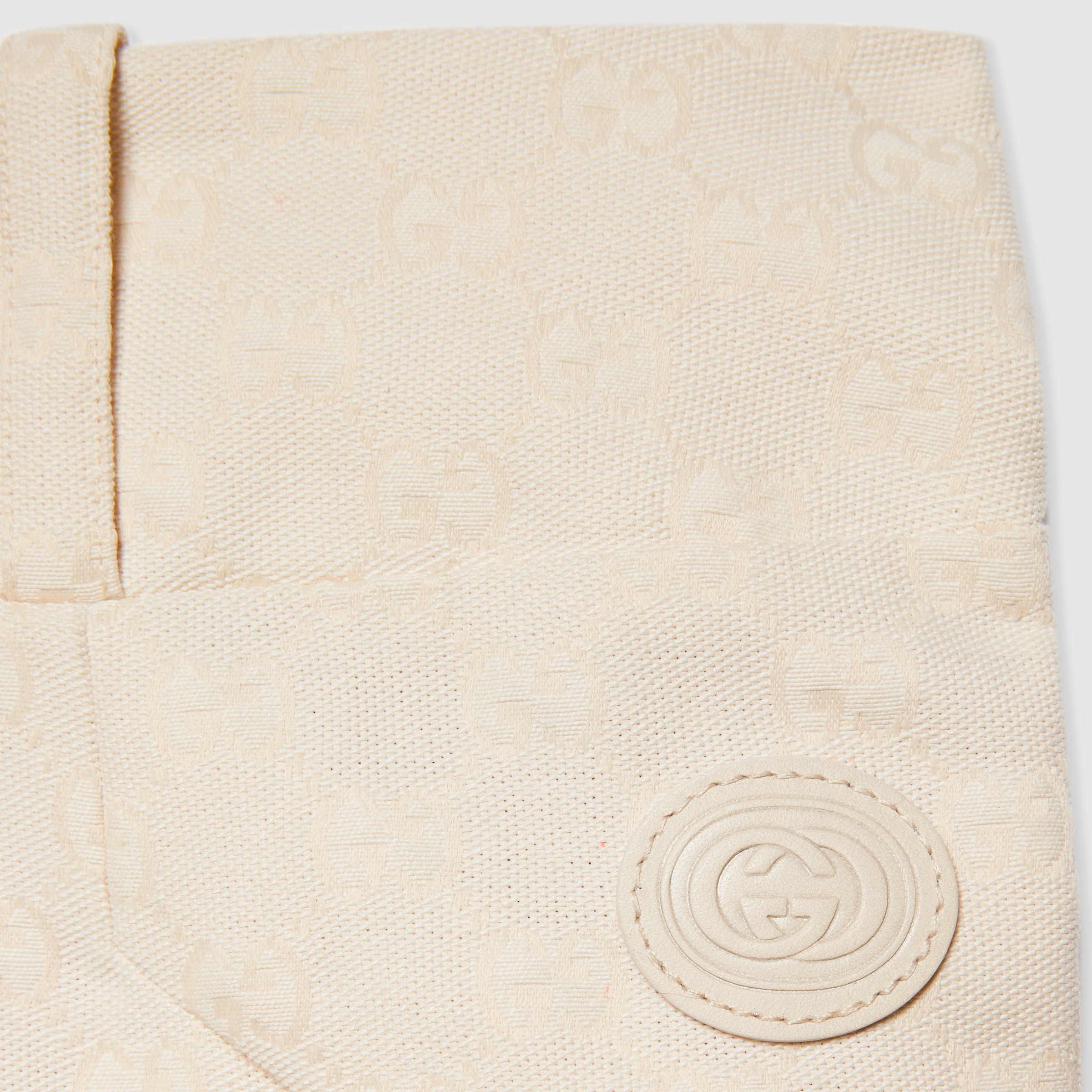 GG cotton canvas pant - 4
