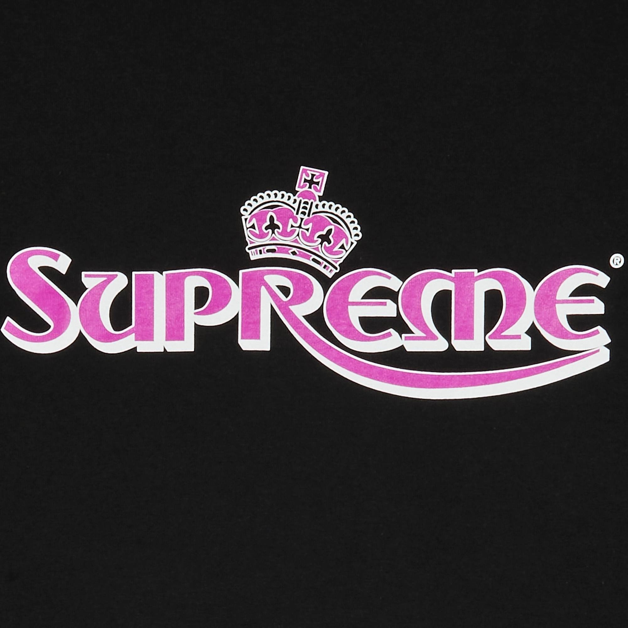 Supreme Crown Tee 'Black' - 2