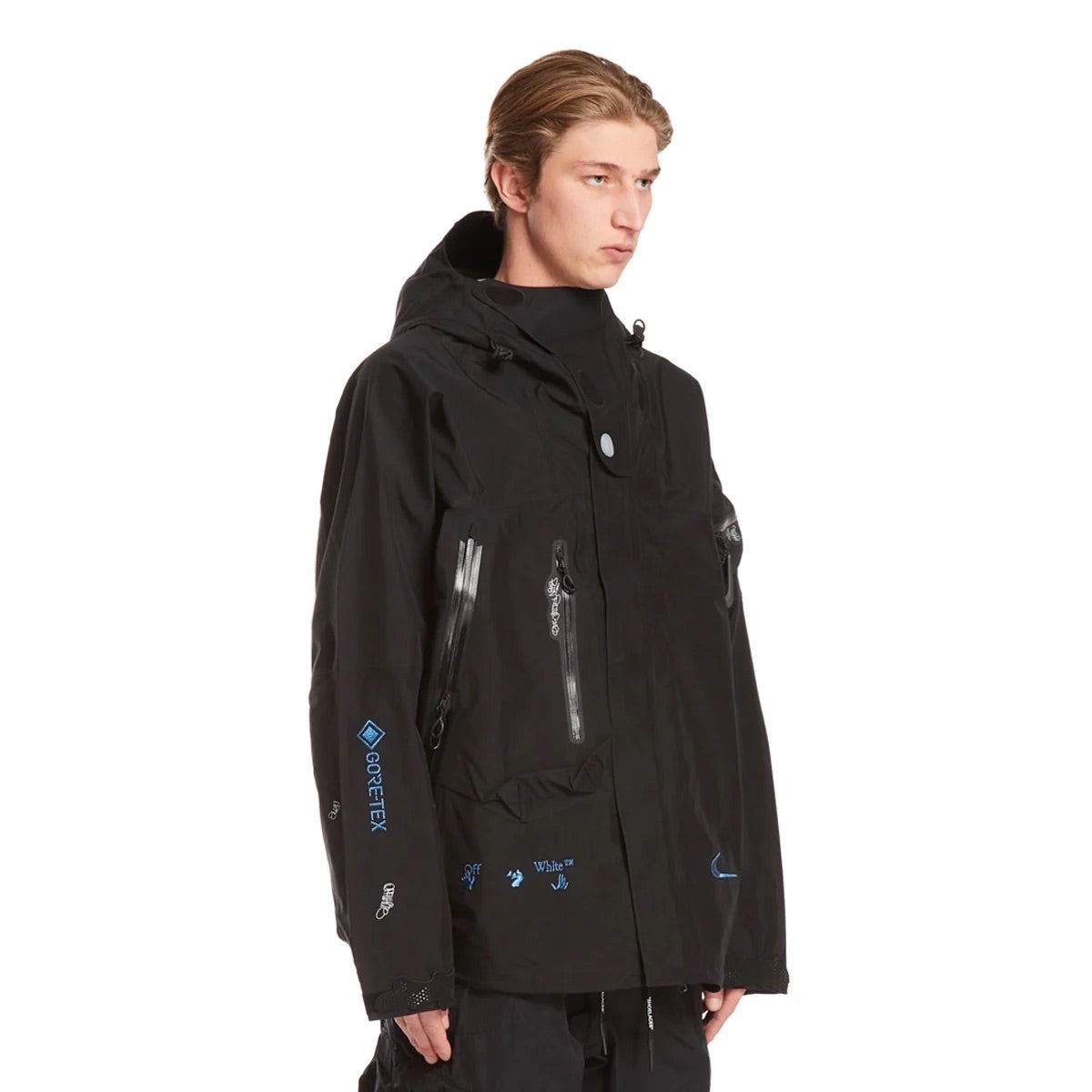 Nike x Off-White CL Jacket 'Black' DQ6456-010 - 3