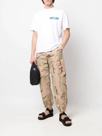 UNDERCOVER camouflage-print ripstop cargo trousers outlook