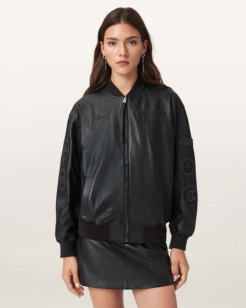 ALLSAINTS WILLIAMS X ALLSAINTS BELLE BOMBER JACKET outlook