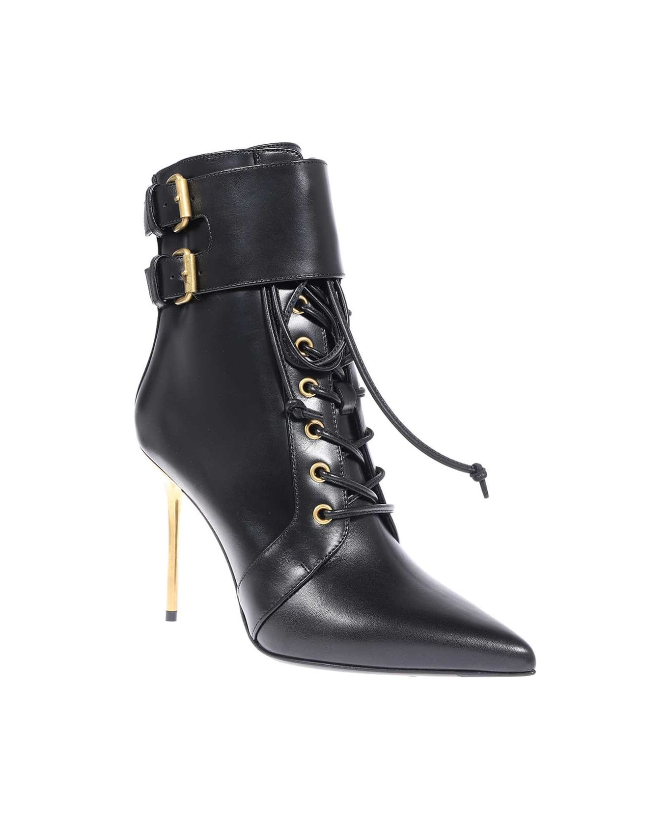 Leather Ankle Boots - 2