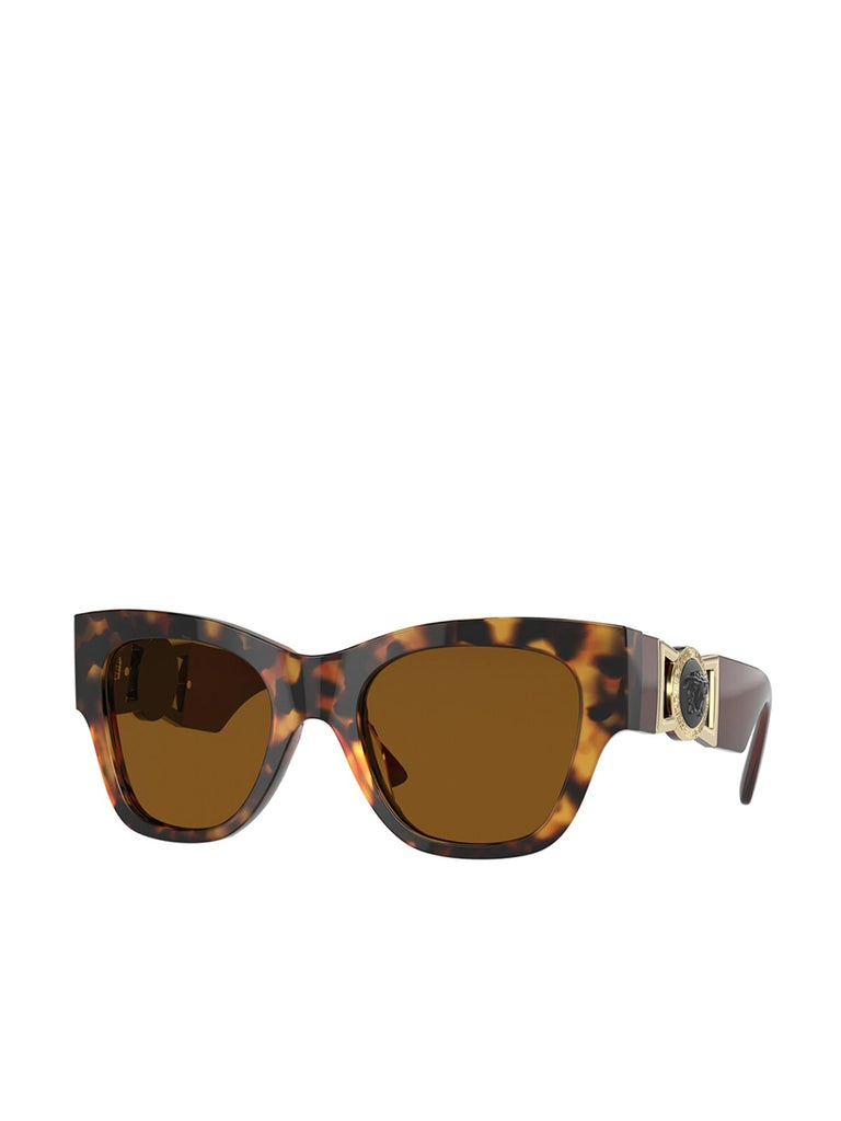 Medusa Biggie Cat Eye Sunglasses O4415 in Dark Bronze - 1