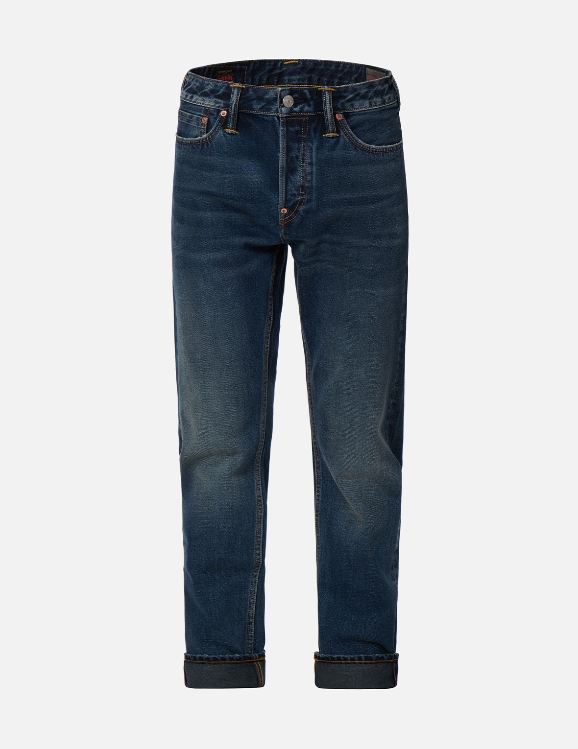 DAICOCK WITH TEAR-OFF POSTER PRINT CARROT-FIT JEANS #2017 - 1