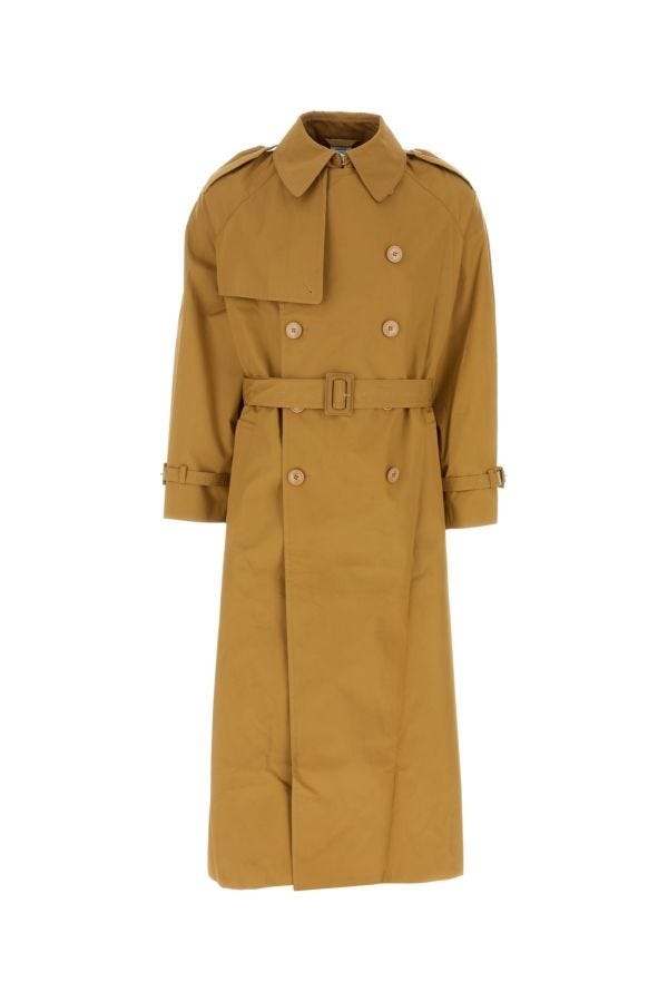 【関税&送料込】Vetements Camel Cotton Oversize Trench Coat VETEMENTS Camel cotton oversize trench coat
