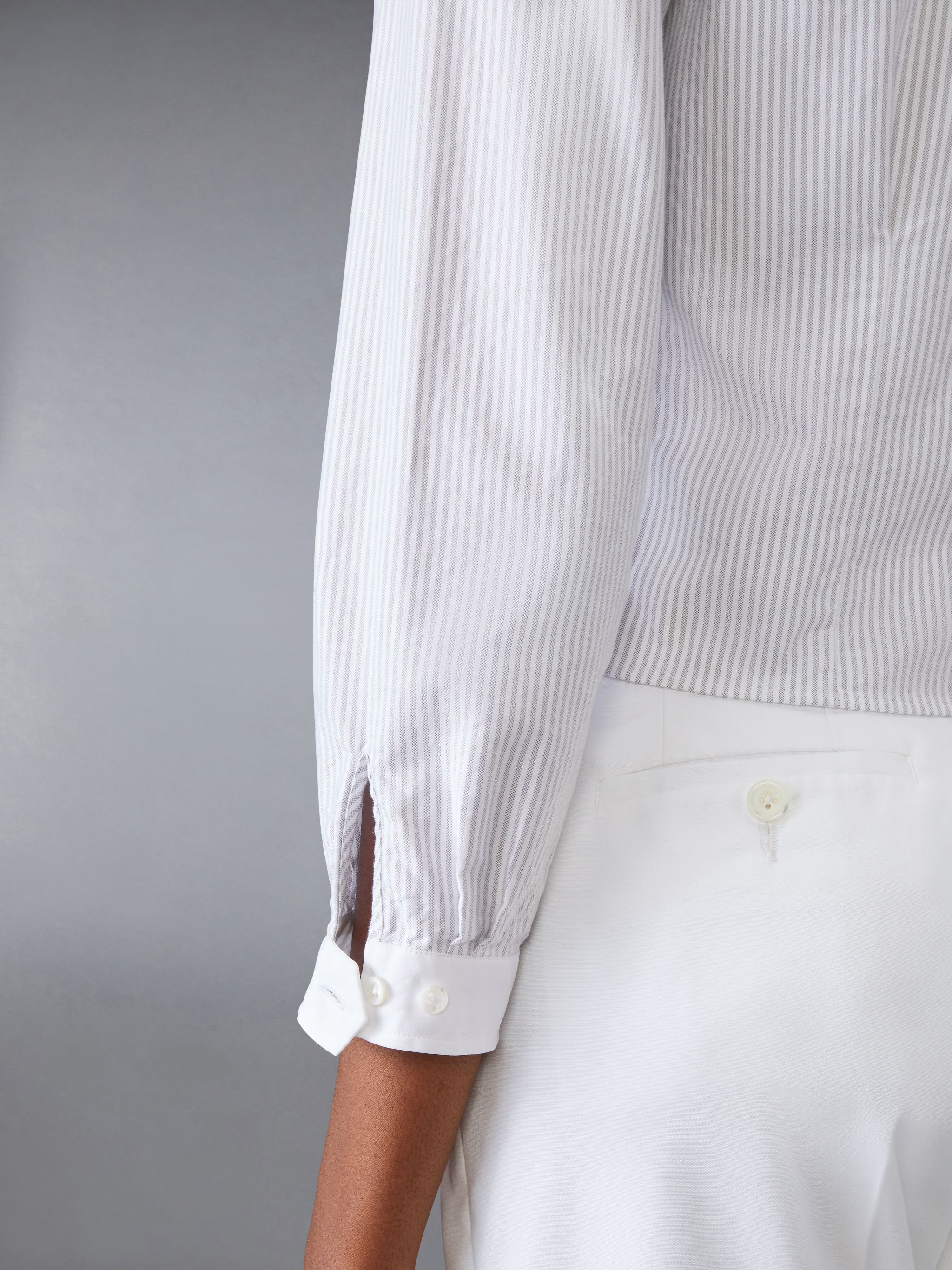 Poplin Bow Collar Blouse - 4