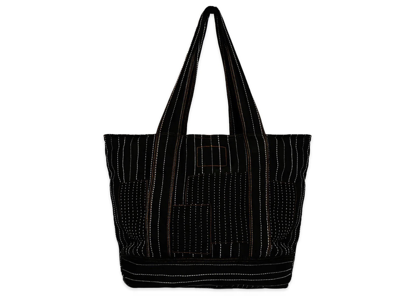 Denim Tears Peace Patchwork Tote Black - 2