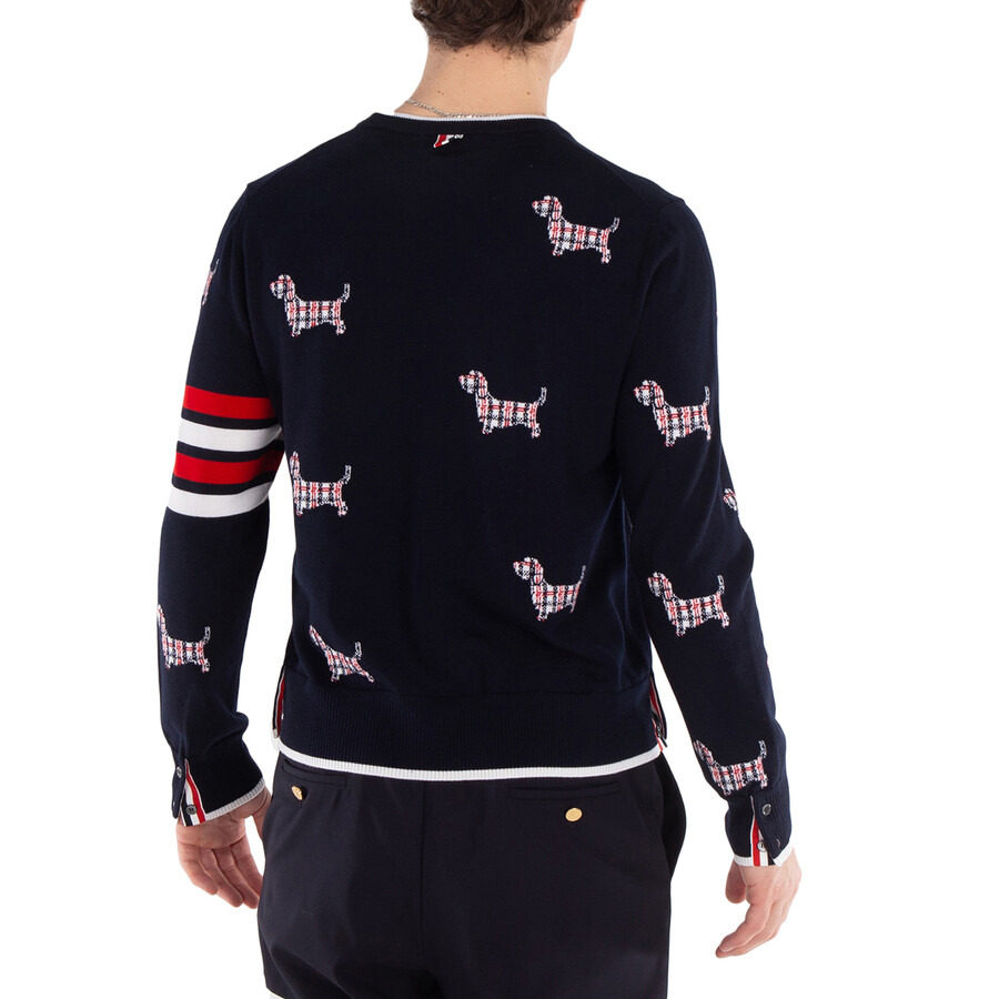Thom Browne Hector Icon Half Drop Jersey Top - 4