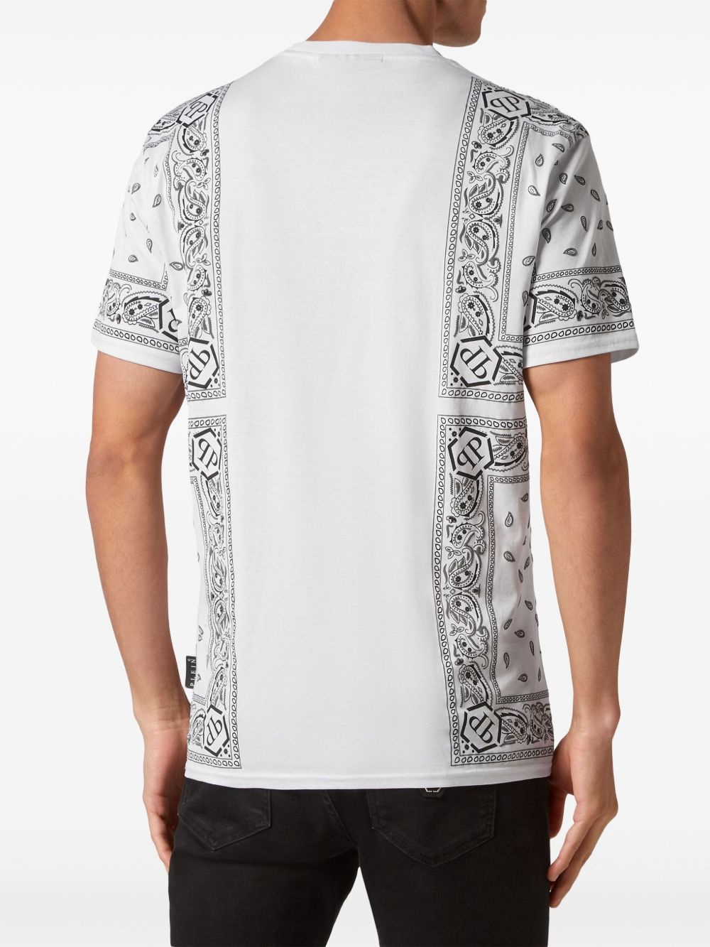 paisley-print T-shirt - 4