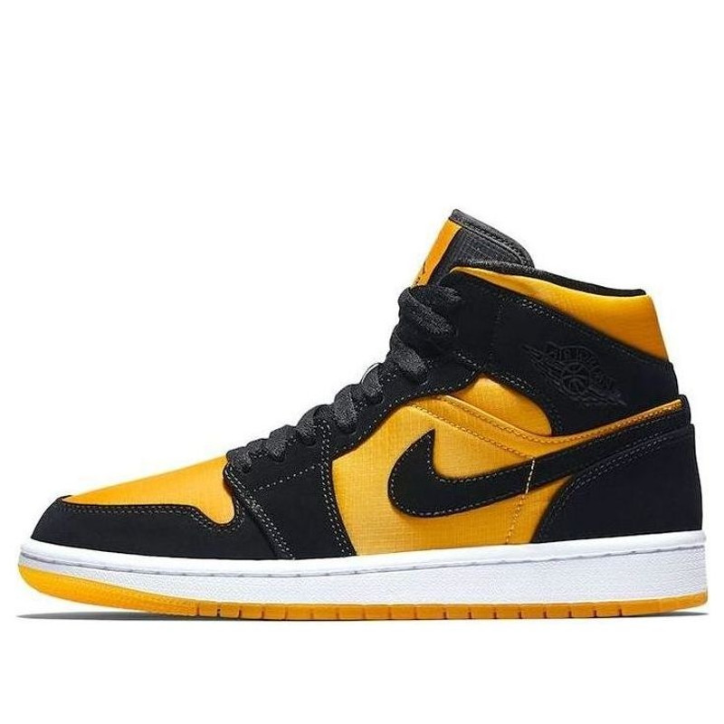 Air Jordan 1 Mid 'Black University Gold' CD6759-007 - 1