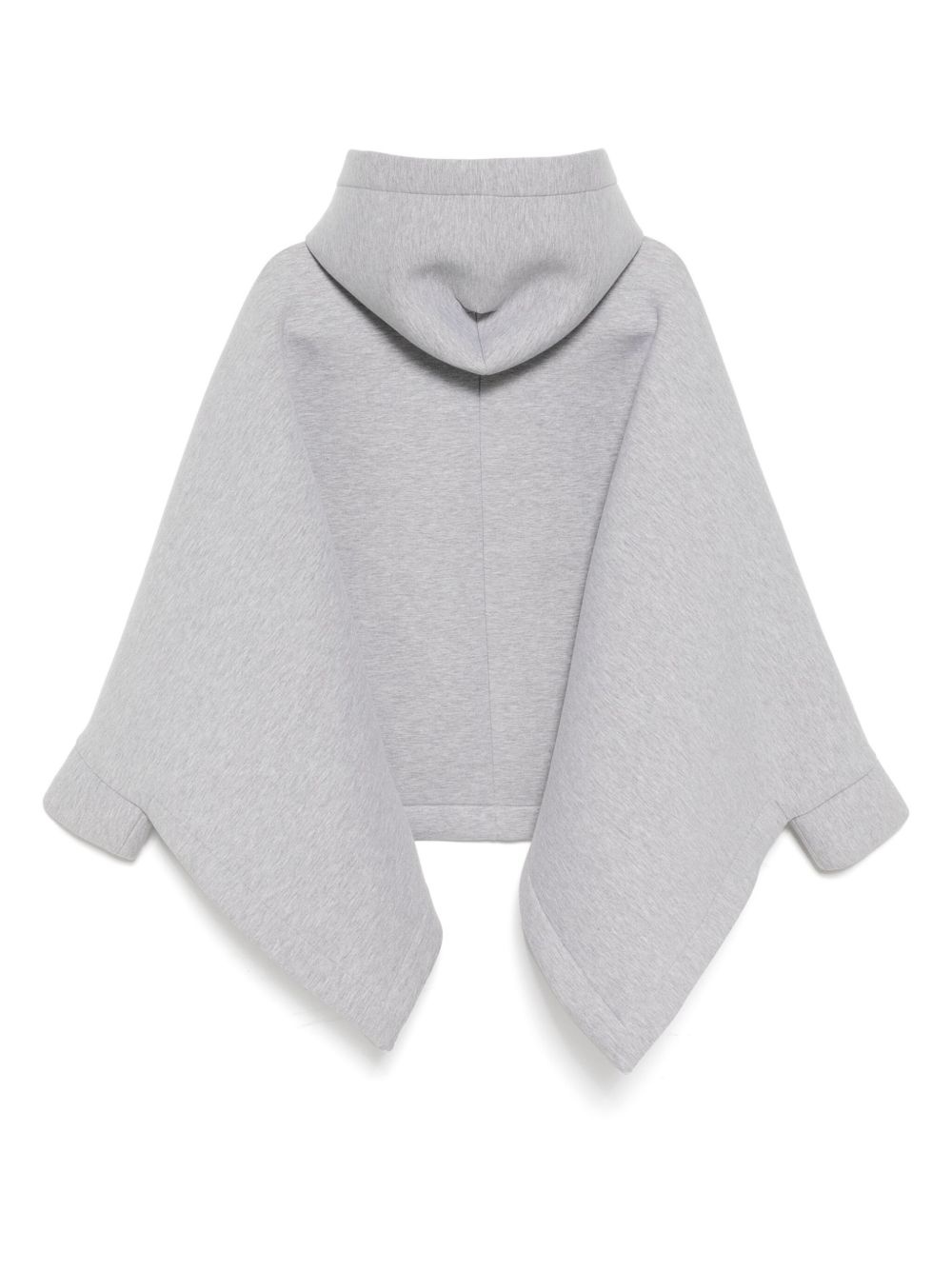 zip fastening poncho - 2