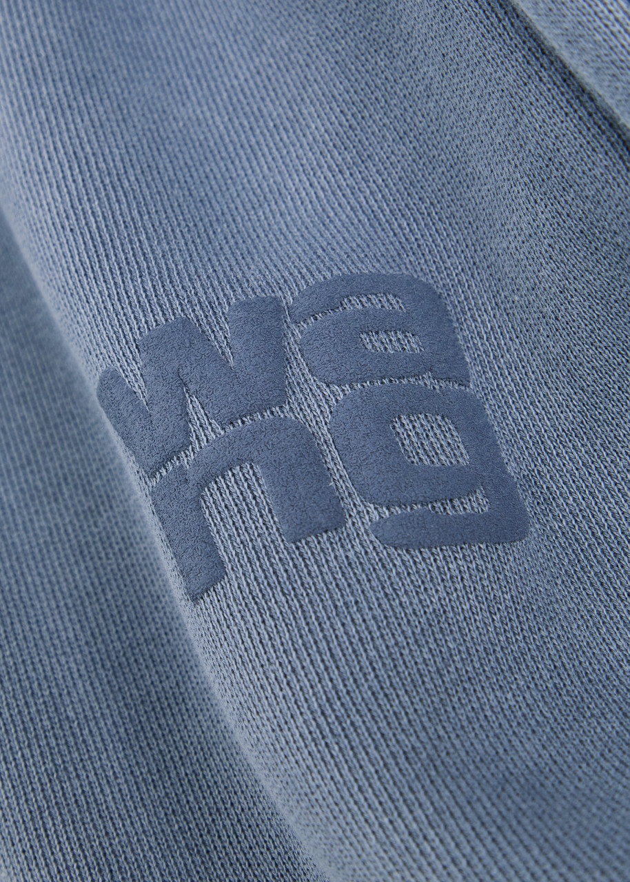Alexanderwang.t Logo-embossed Cotton-blend Sweatpants - 5