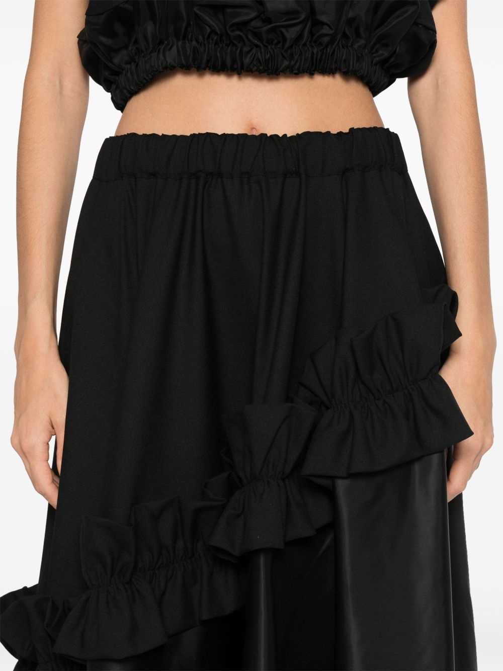 ruffle-detail skirt - 5