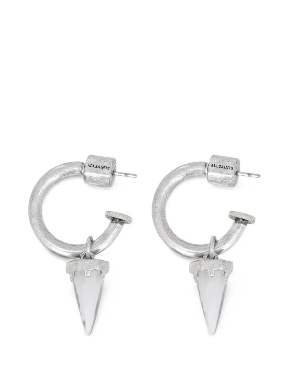 Laio spike-pendant hoop earrings - 1