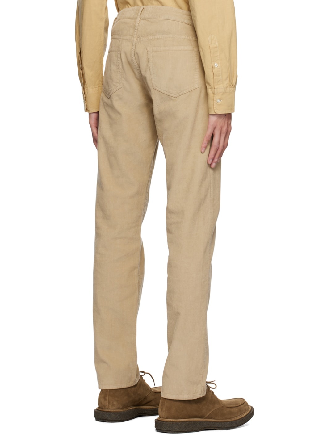 Beige James Trousers - 3