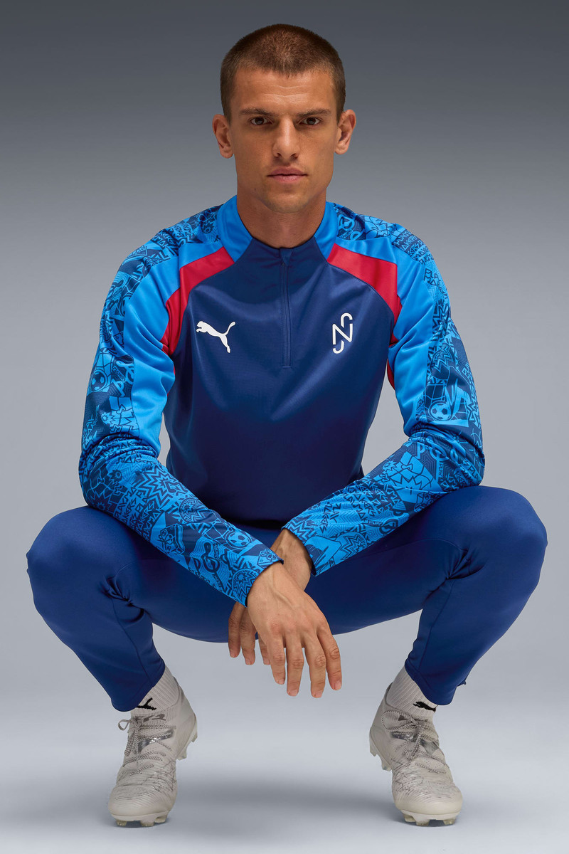 Neymar Jr. Playmaker Men's Quarter-Zip Soccer Jacket 5