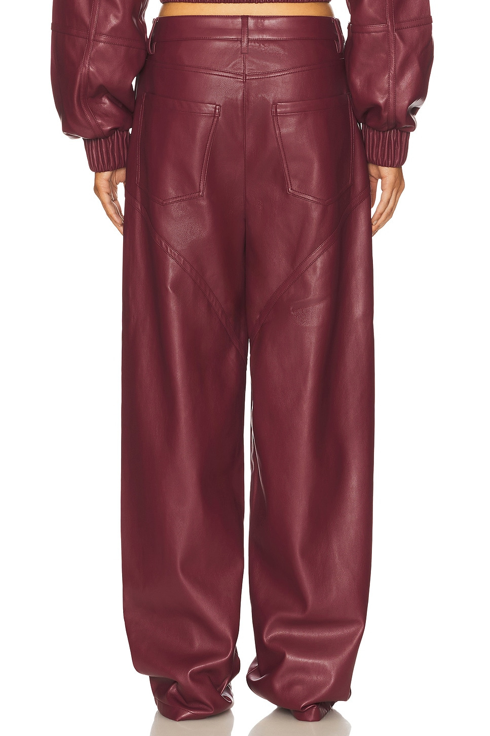 Mid Waisted Piping Pant - 4