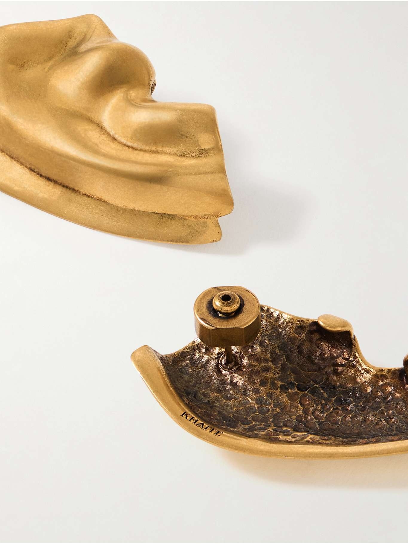 Amato gold-tone earrings - 4