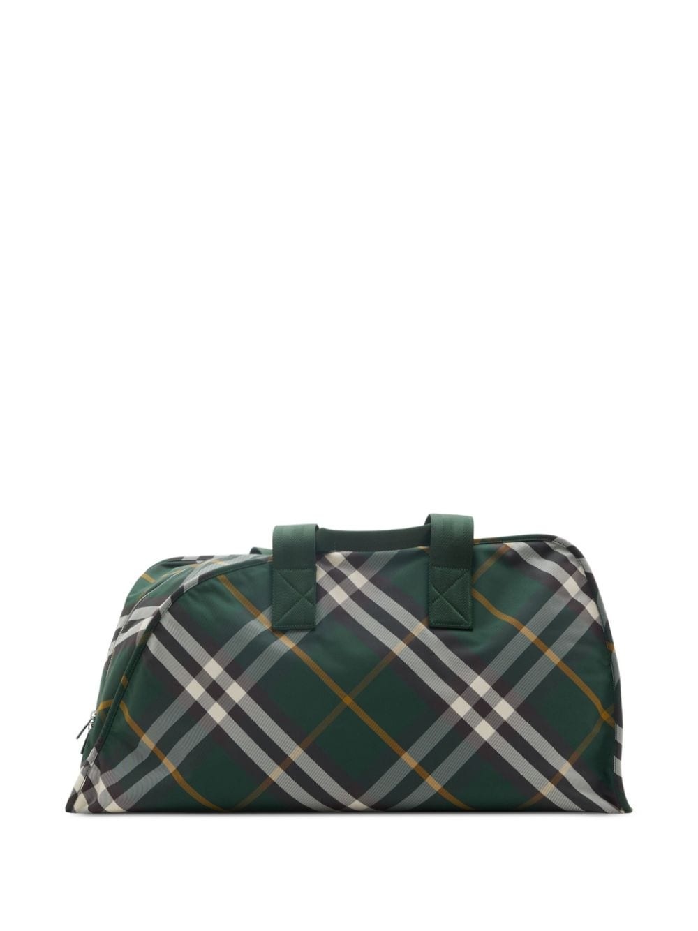 large Shield check-pattern duffle bag - 3