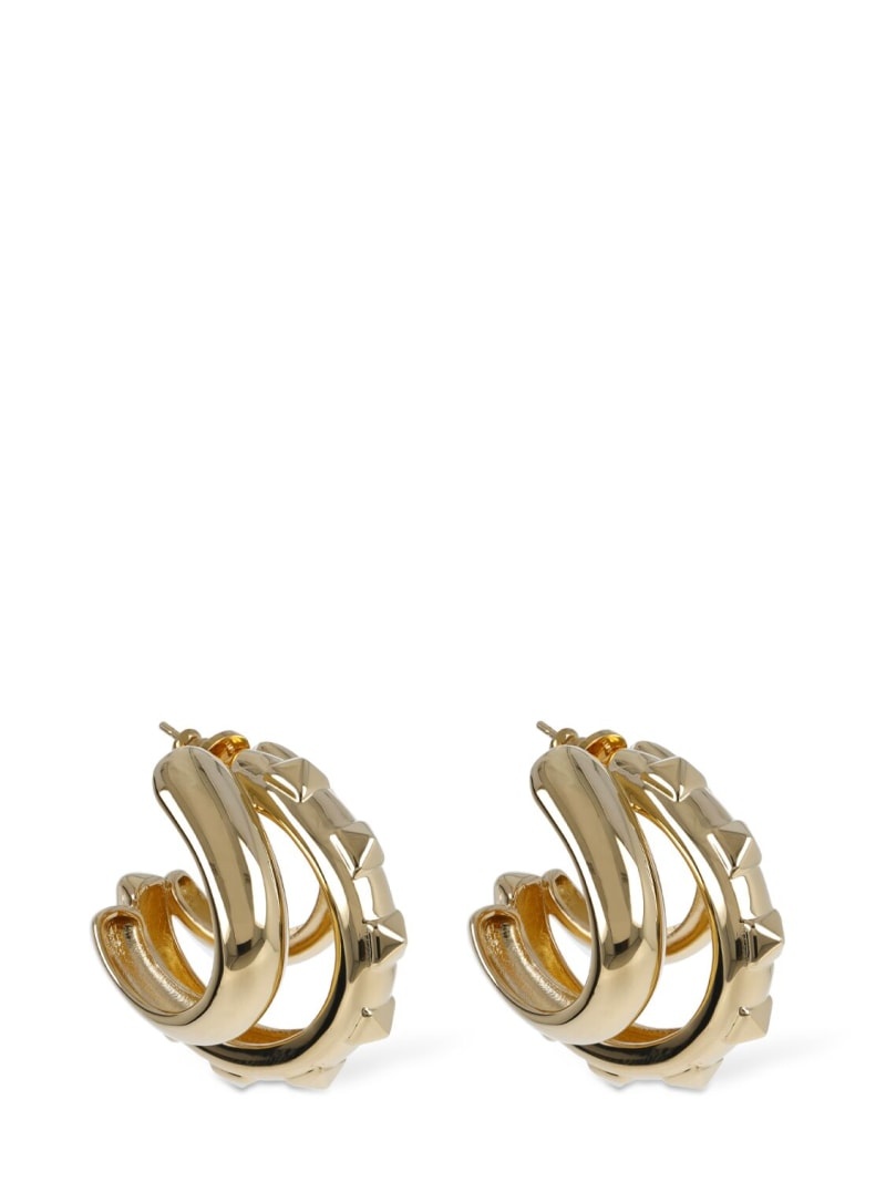 Rockstud hoop earrings - 1