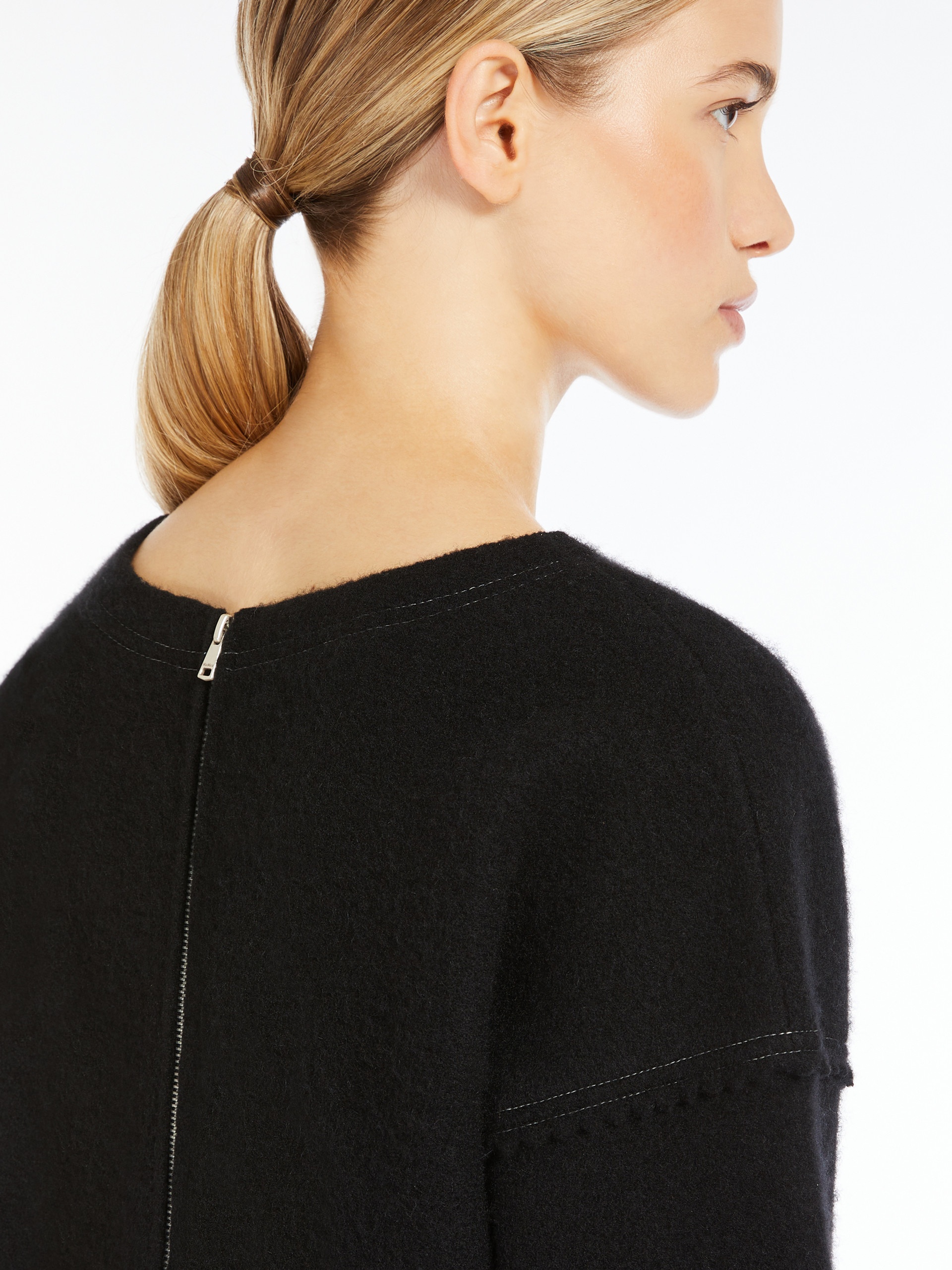 CRESPO Wool and cashmere cropped jumper - 5