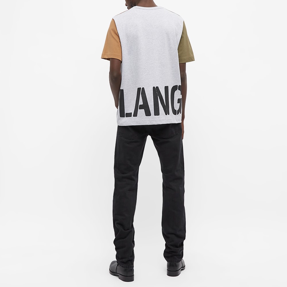 Helmut Lang Logo Patchwork Tee - 7