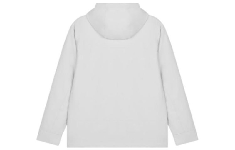 New Balance New Balance Logo Print Windproof Jacket 'White' AMJ23357-GYM outlook