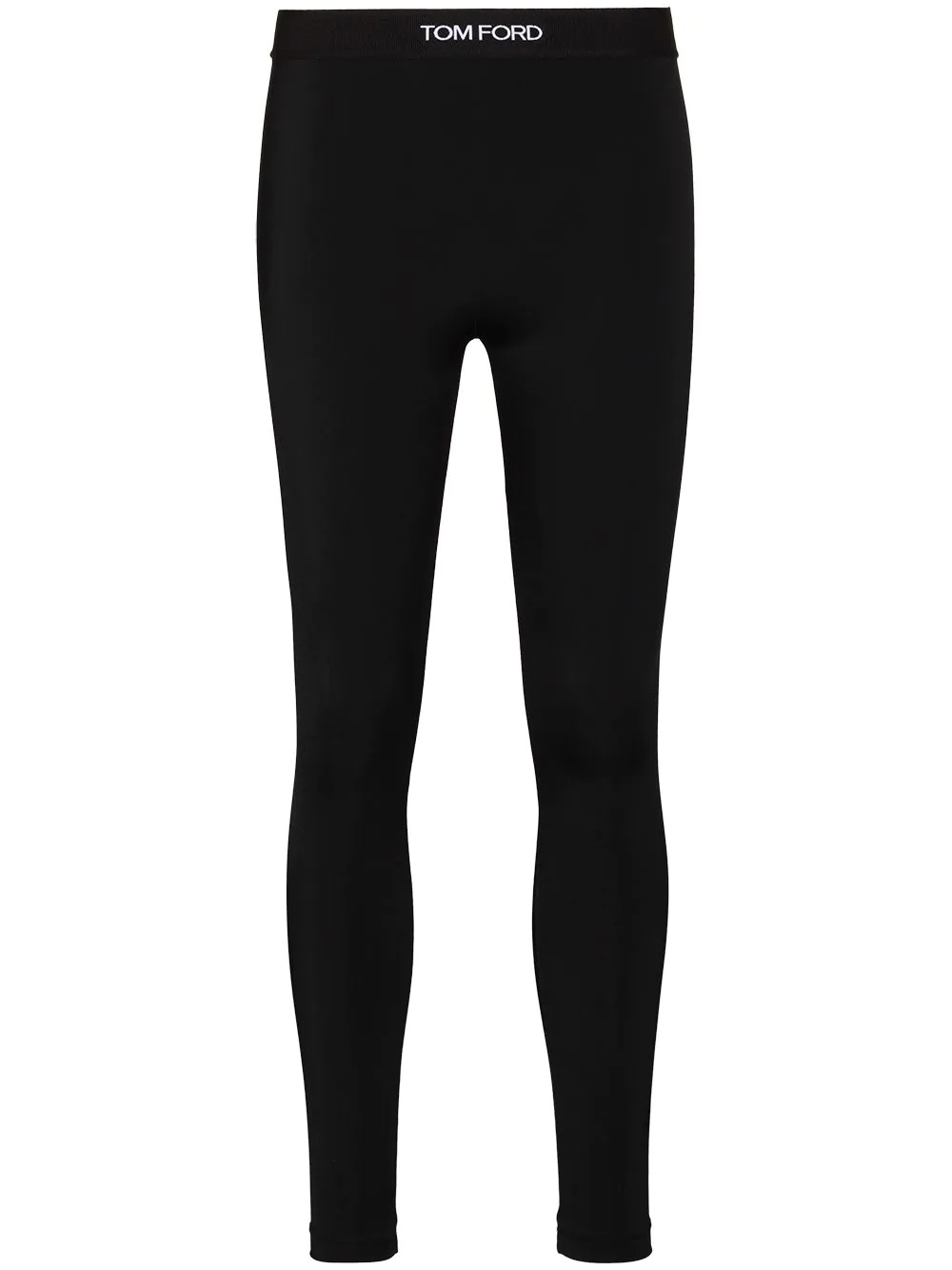 logo-waistband leggings - 1