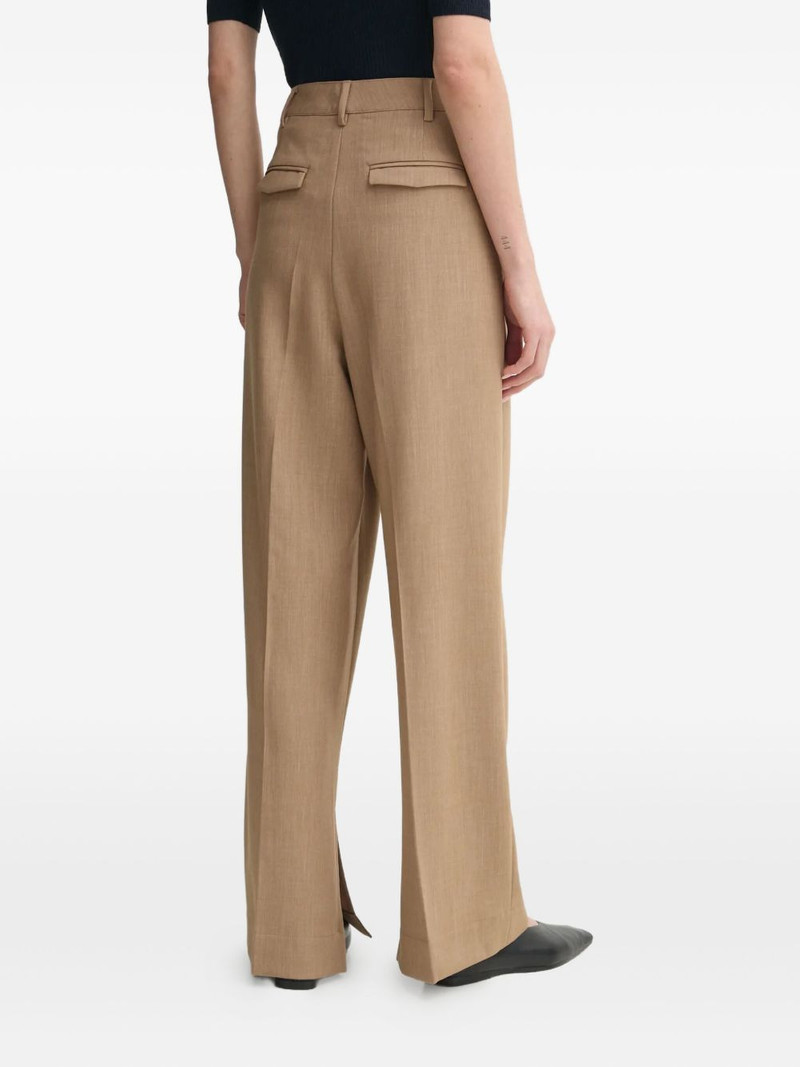 HERSKIND Rupert split-hem trousers outlook
