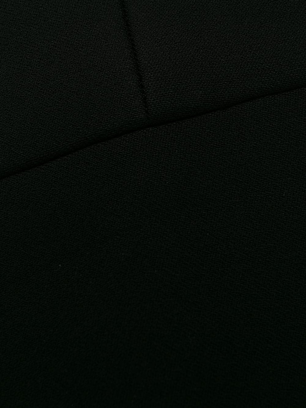 mid-length v-neck dress - 7