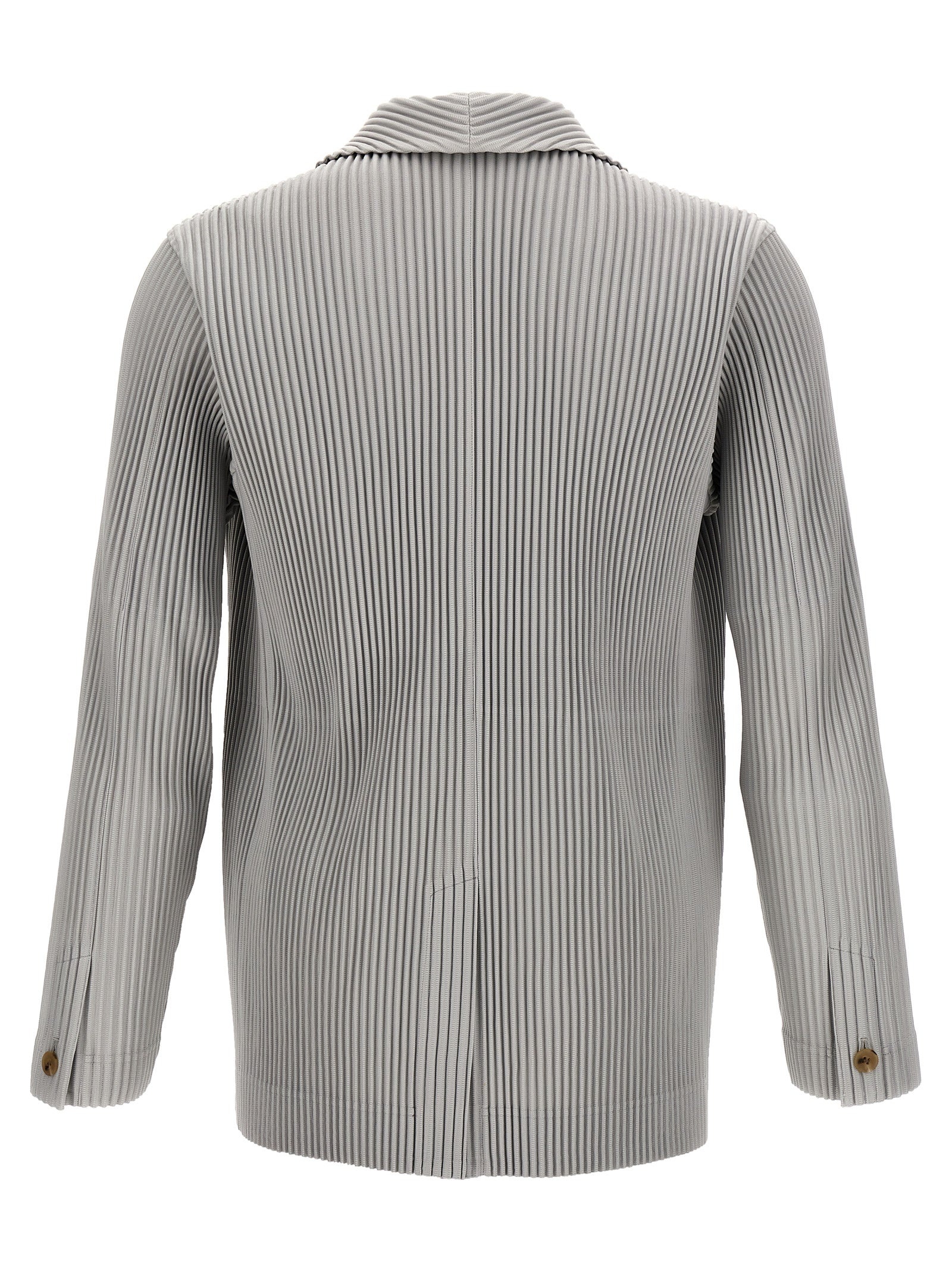 Homme Plisse' Issey Miyake Men Single-Breasted Pleated Blazer - 2