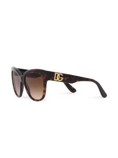 Dolce & Gabbana DG crossed sunglasses outlook