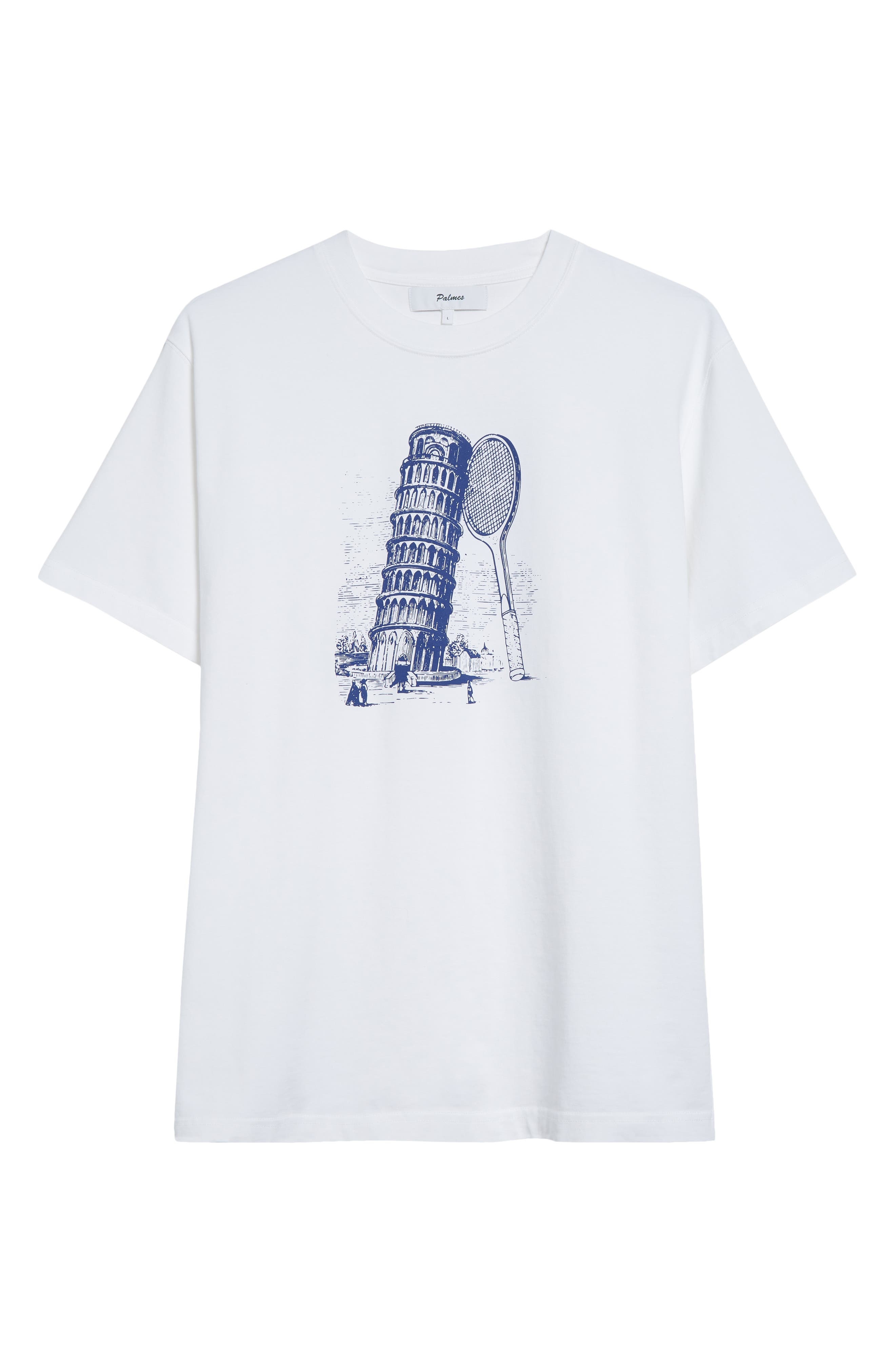 PALMES Towers Graphic T-Shirt in White at Nordstrom - 6