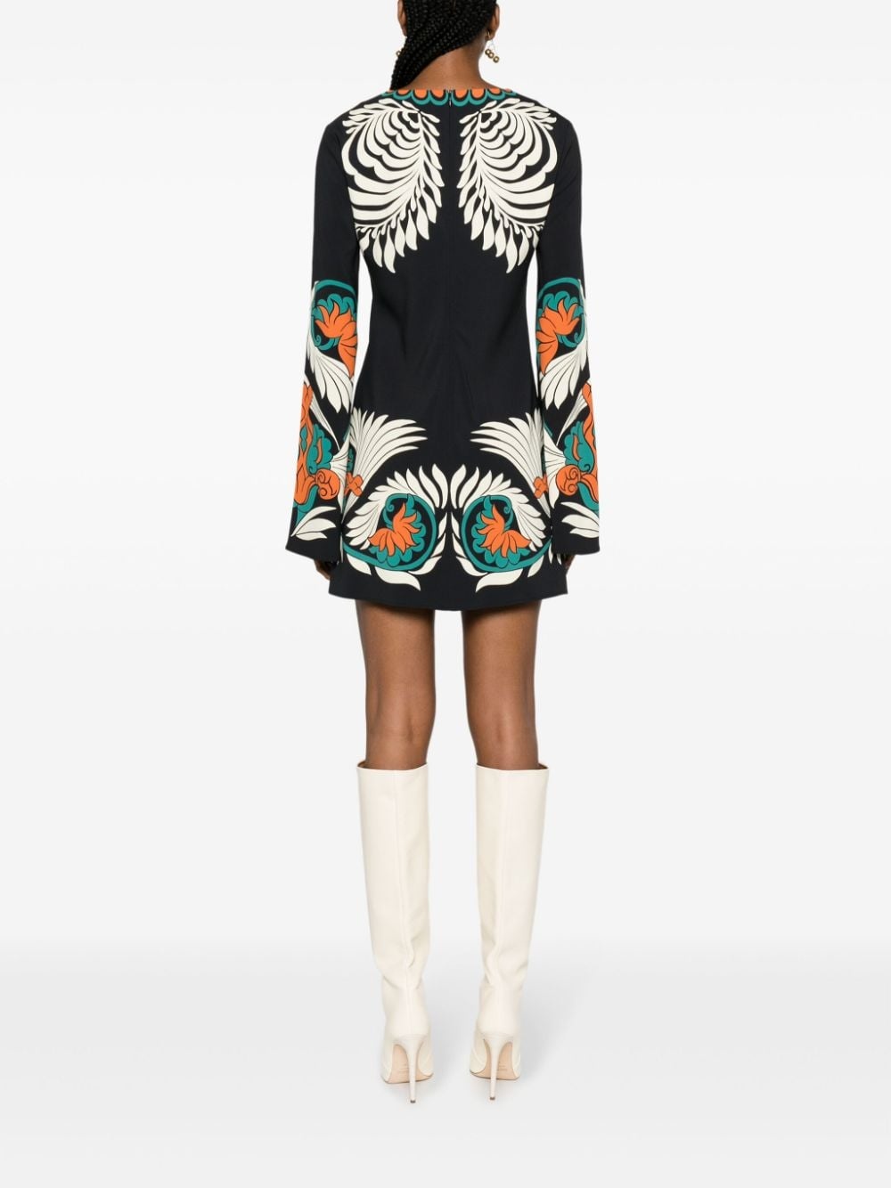 Mini Supremes-print swing dress - 4