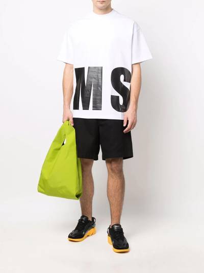 MSGM logo-print T-shirt outlook