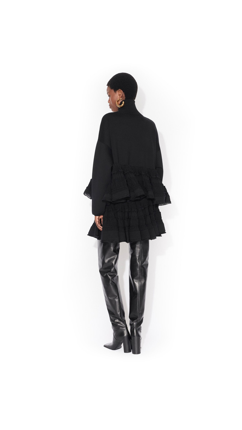 Alaïa WOOL CRINOLINE JUMPER outlook