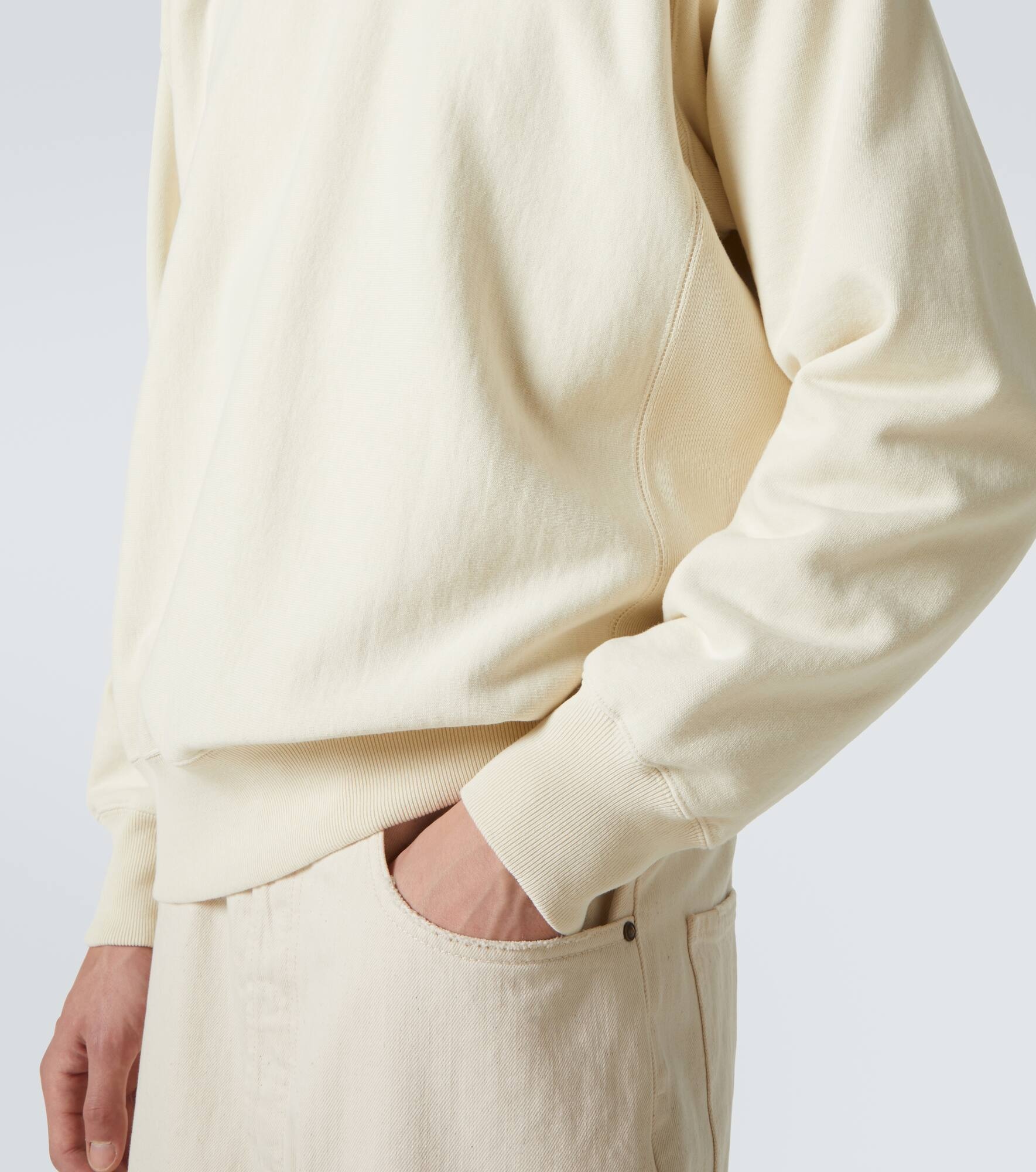Cotton jersey sweatshirt - 6