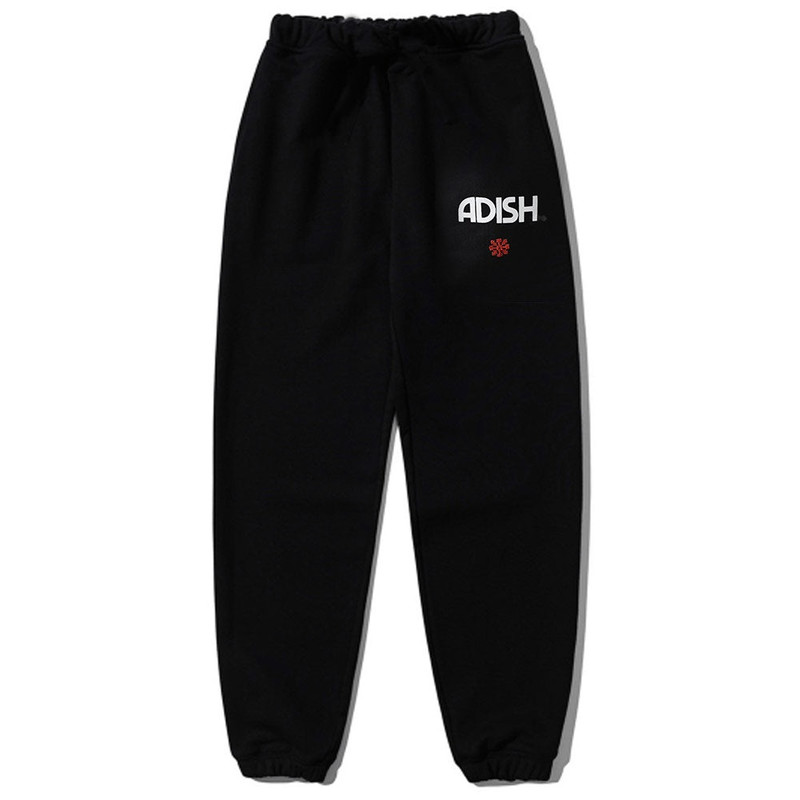 Zahara Printed Logo Sweatpants 'Black' 6