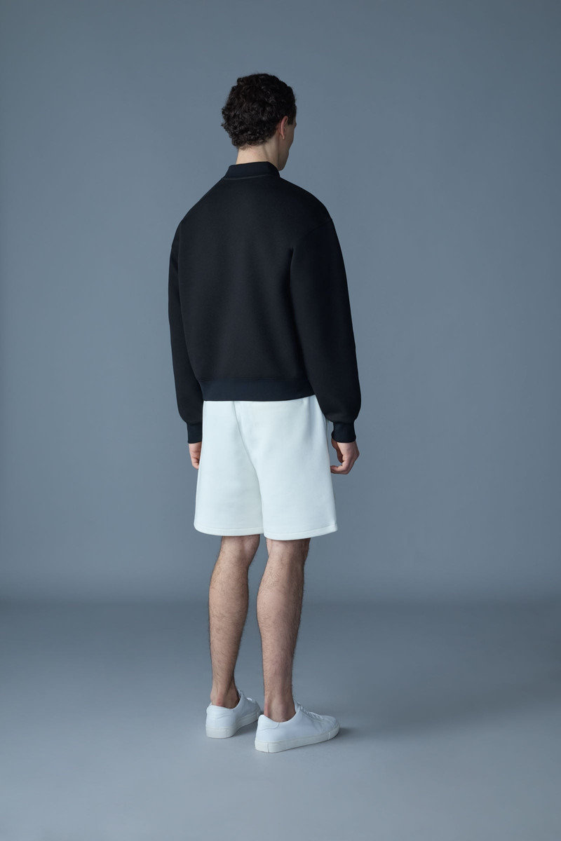MACKAGE FELIX Half-Zip Double-Face Jersey Sweater outlook
