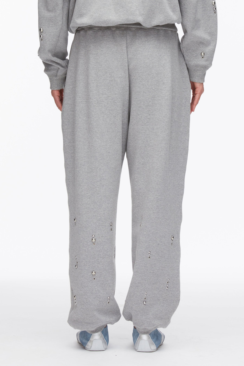 Dome Embellishment Sweatpants 5