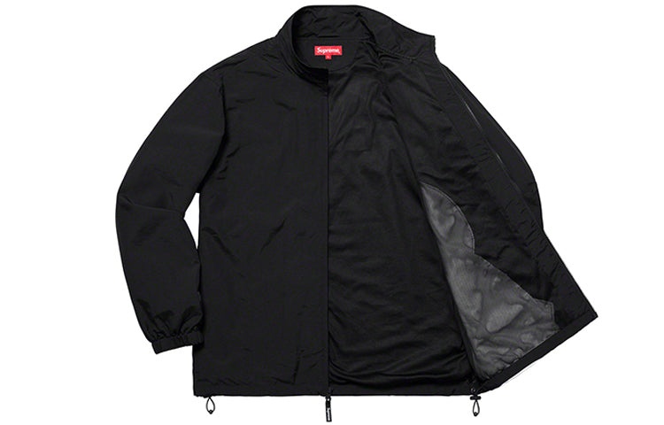 Supreme SS19 S Logo Track Jacket Large Logo S Unisex Black SUP-SS19-10437 - 2