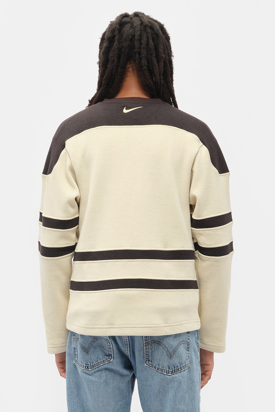 Nike Bode Rec. NRG Lacing Knit in Ecru/Shadow Brown