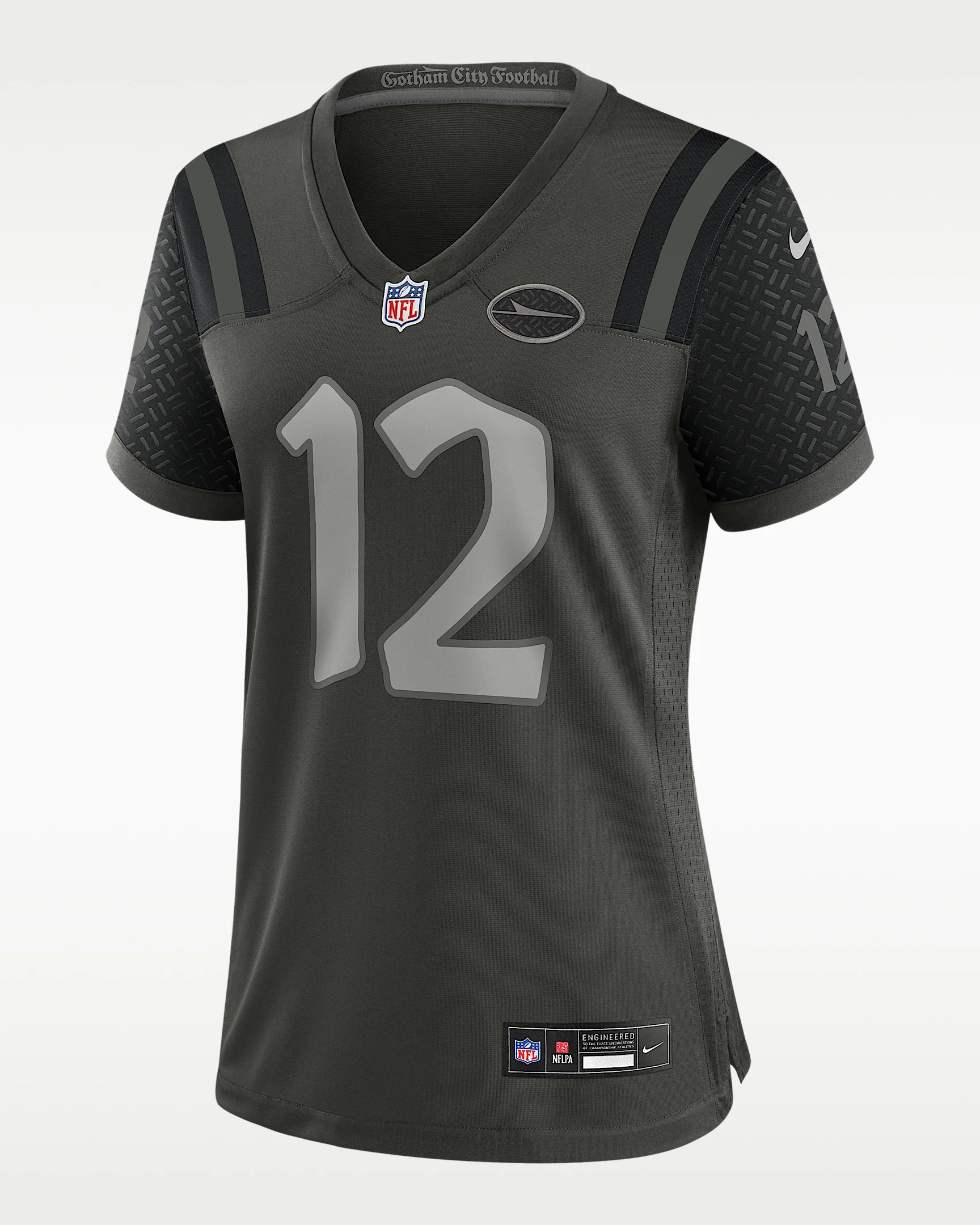 Joe Namath New York Jets Rivalries Collection Women’s Nike NFL Game Jersey - 1