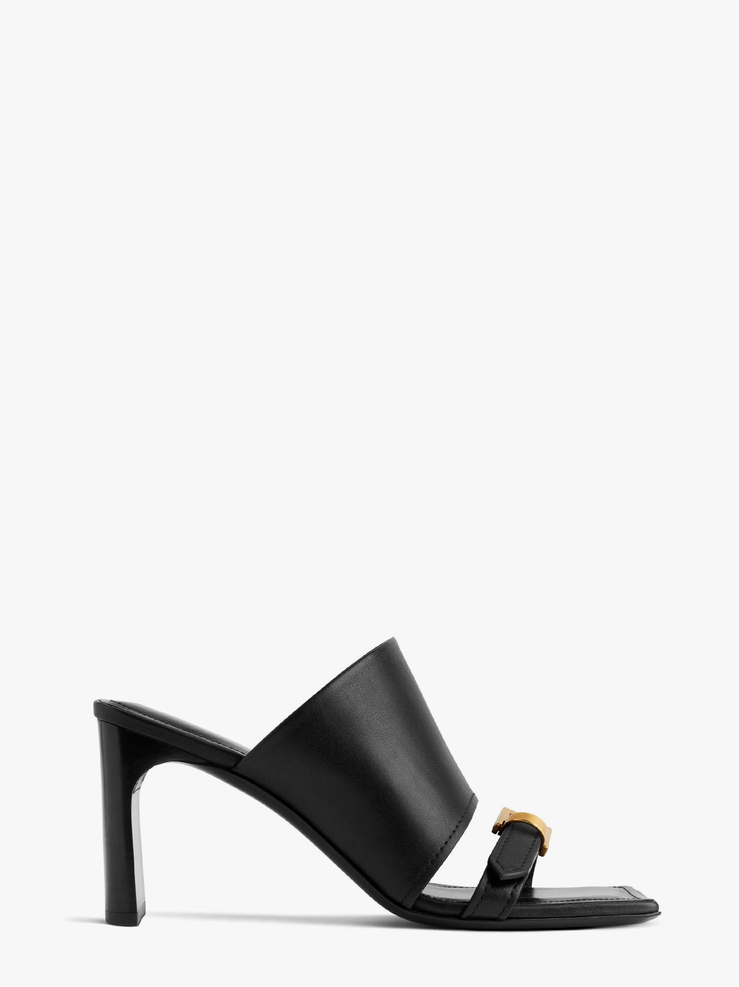 Balenciaga Bel Air Leather Sandals - 1