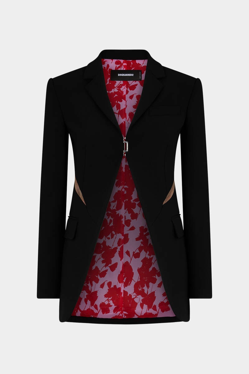 TULLE PANELLED BLAZER - 1