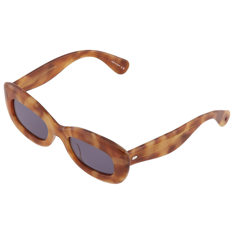 Garrett Leight DOLORES SUN Blue Smoke Cat Eye Ladies Sunglasses 2139 EMT/BS 48 4