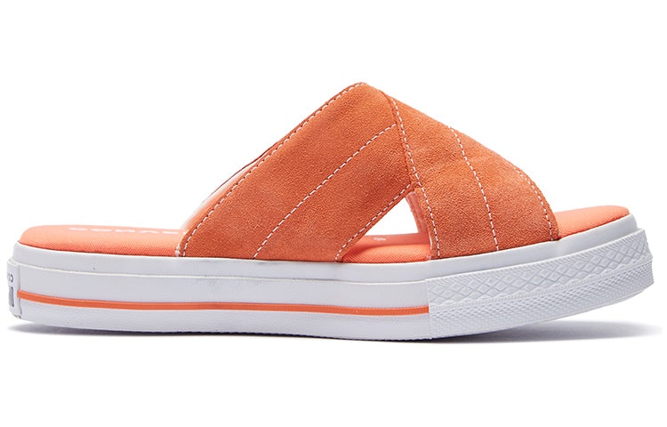 (WMNS) Converse One Star Sandal 'Orange' 564146C - 2
